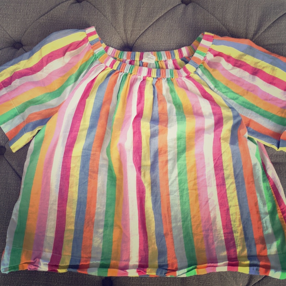 Girls JCrew summer top worn 1time by my daughter